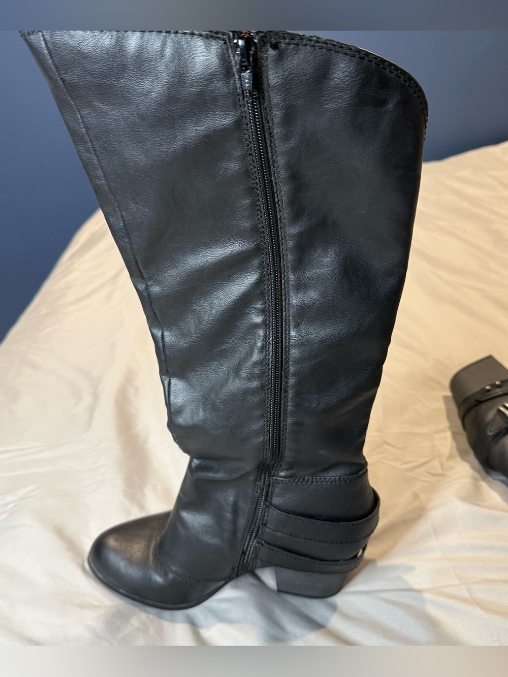 American Rag Women’s Emilee Black Knee-High Riding Boots